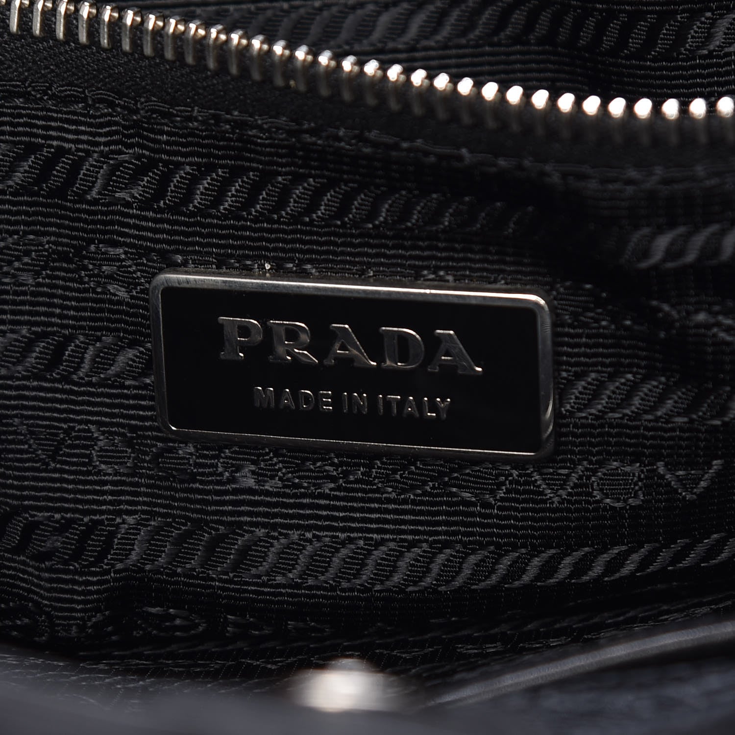 Prada Tessuto Nylon Quilted Tote Nero Black 6 of 13