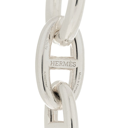 Hermes Sterling Silver GM Chaine D'Ancre Necklace 5 of 6