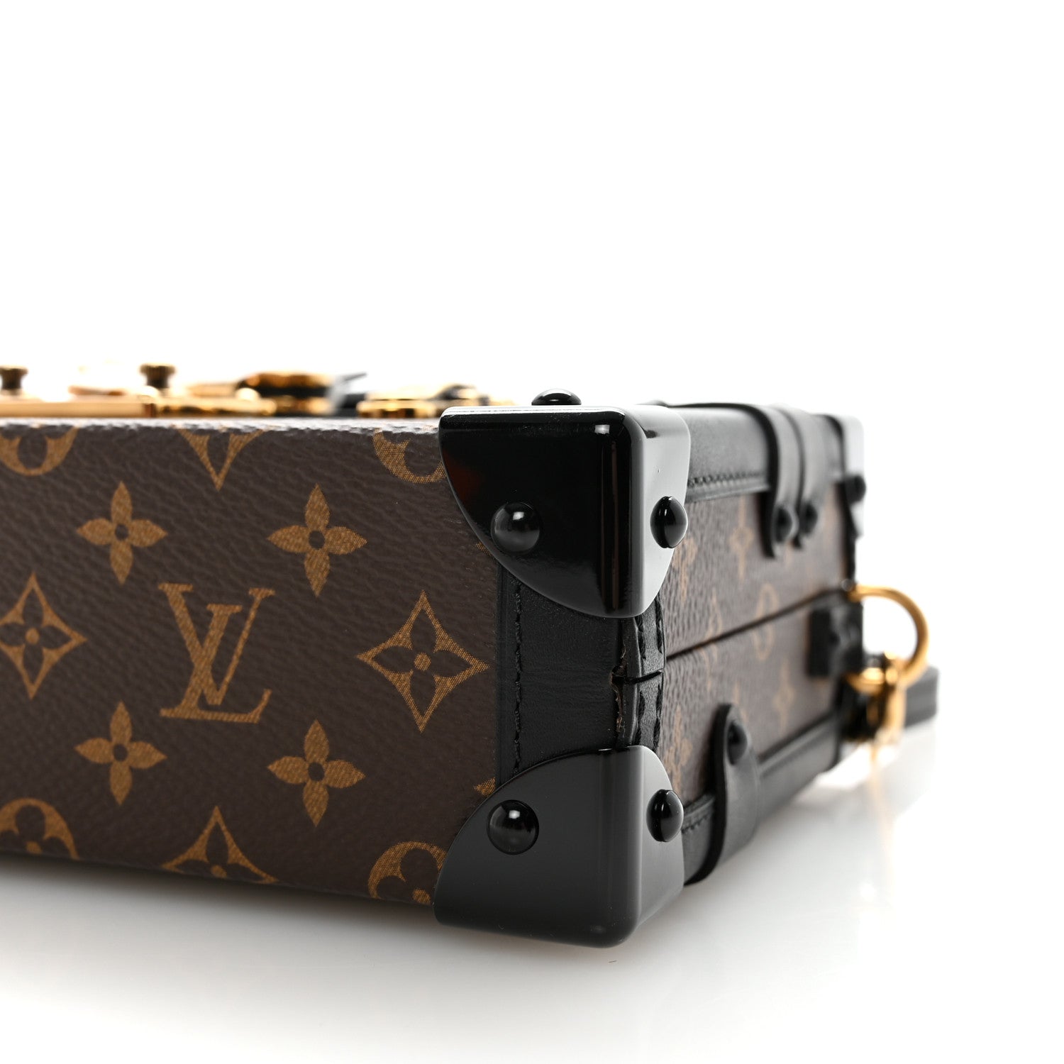 Louis Vuitton Monogram Petite Malle Black 9 of 10