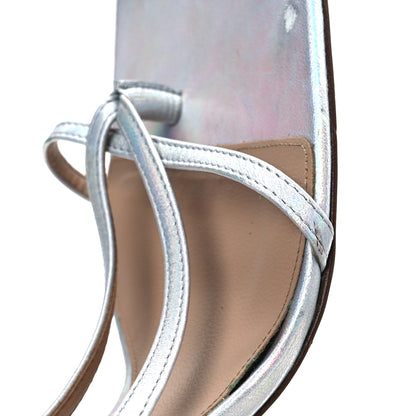 Bottega Veneta Laser Nappa Stretch Multi Strap 90mm Sandals 39 Moon Drop 14 of 14