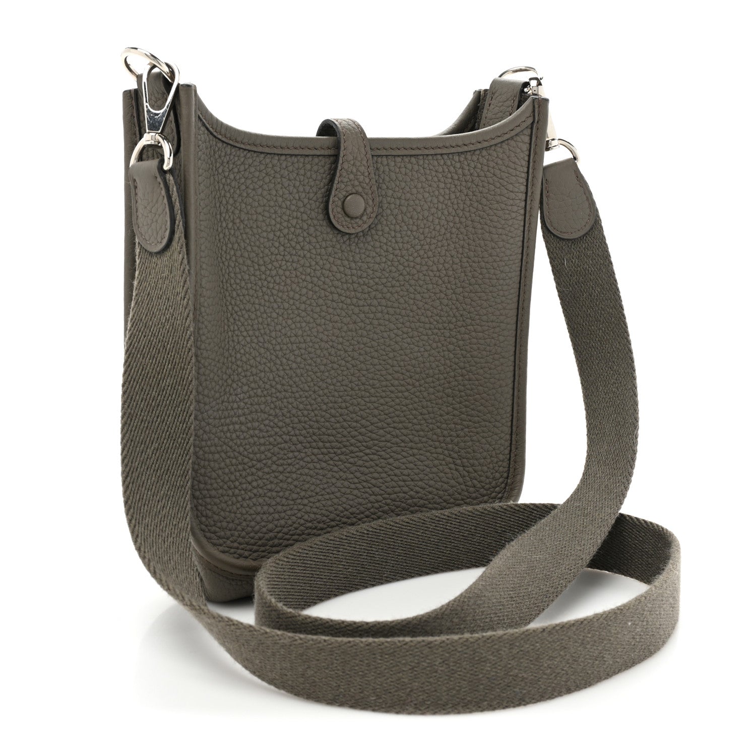 Hermes Taurillon Clemence Evelyne TPM Etain 3 of 14