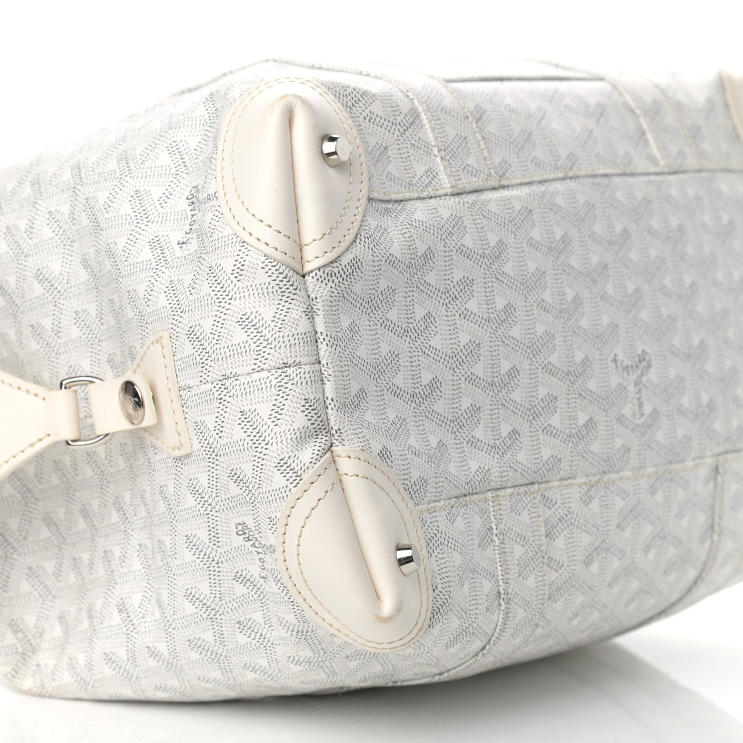 Goyardine Boeing 30 White