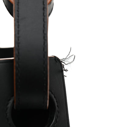 Loewe Calfskin Balloon Medium Bucket Bag Black Tan 10 of 10
