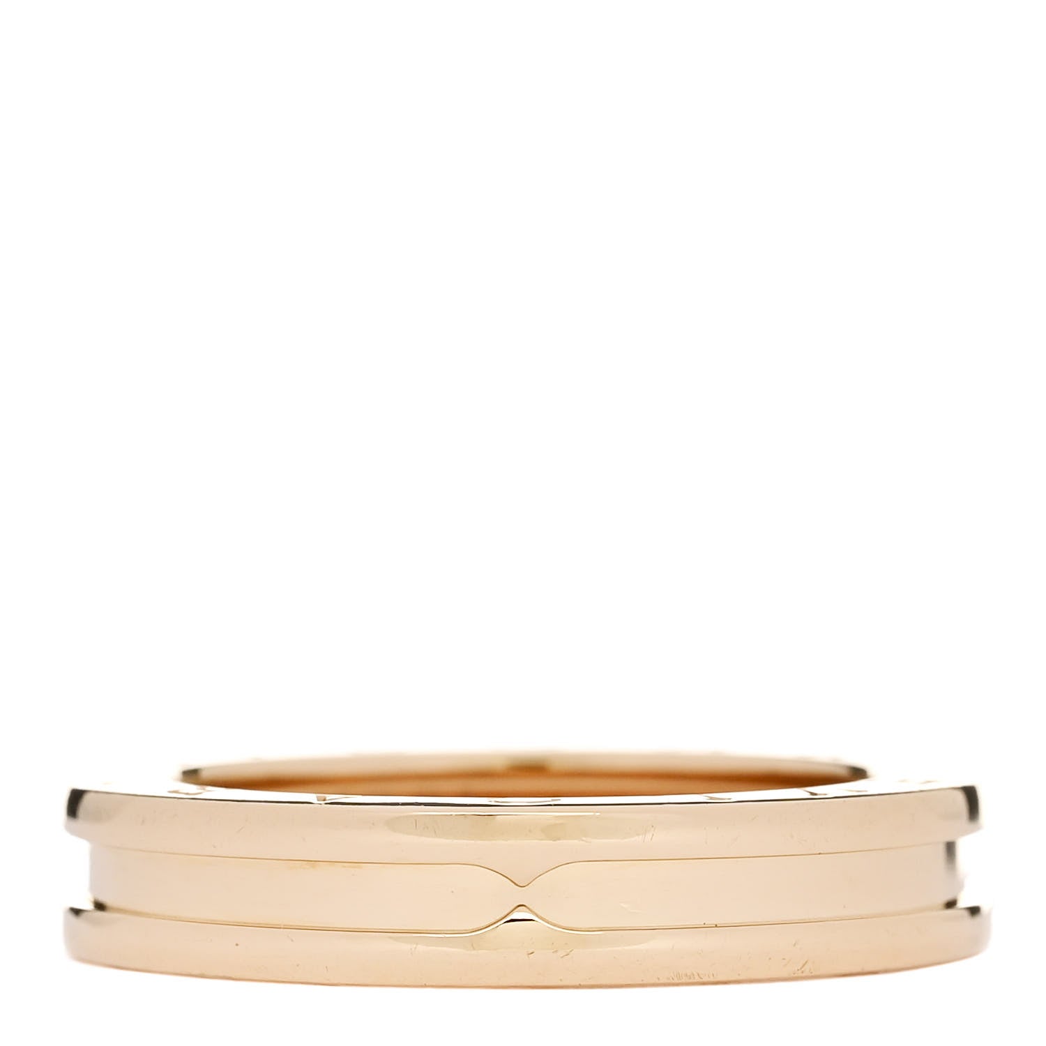Bulgari 18K Yellow Gold B.Zero1 One-Band Ring 59 8.75 1 of 5
