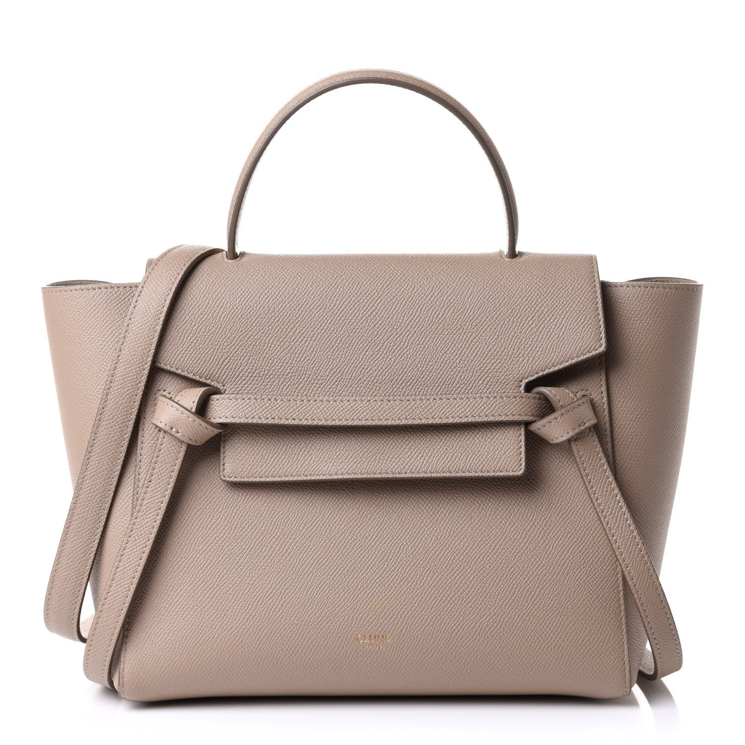 Celine Grained Calfskin Micro Belt Bag Light Taupe 1 of 10