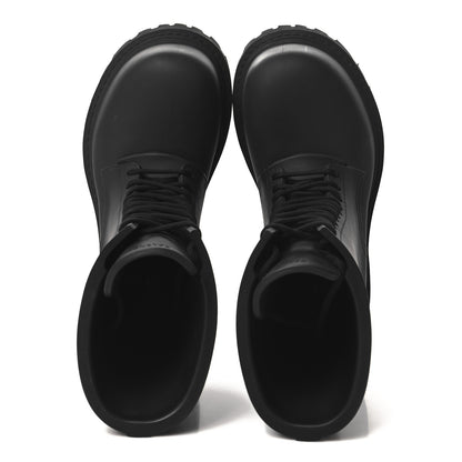 Balenciaga Rubber Mens Steroid Lace Up Boots 11 Black 2 of 9