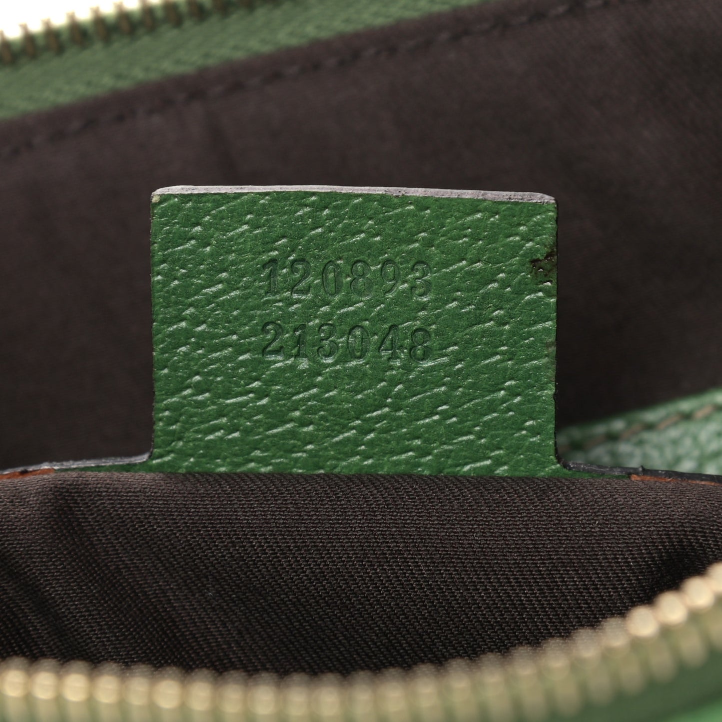 Monogram Studded Messenger Green