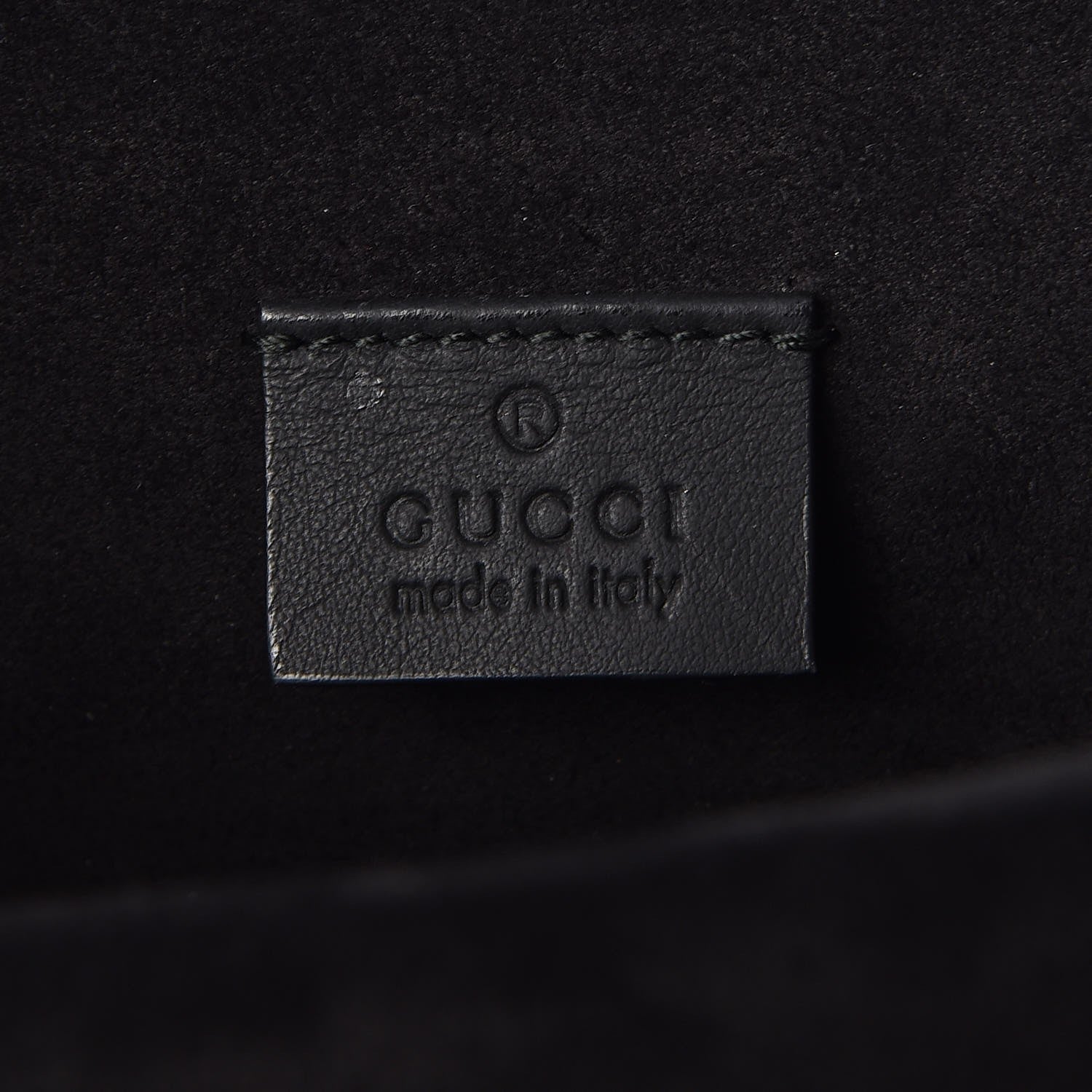 Gucci GG Supreme Monogram Dionysus Clutch Black 7 of 7