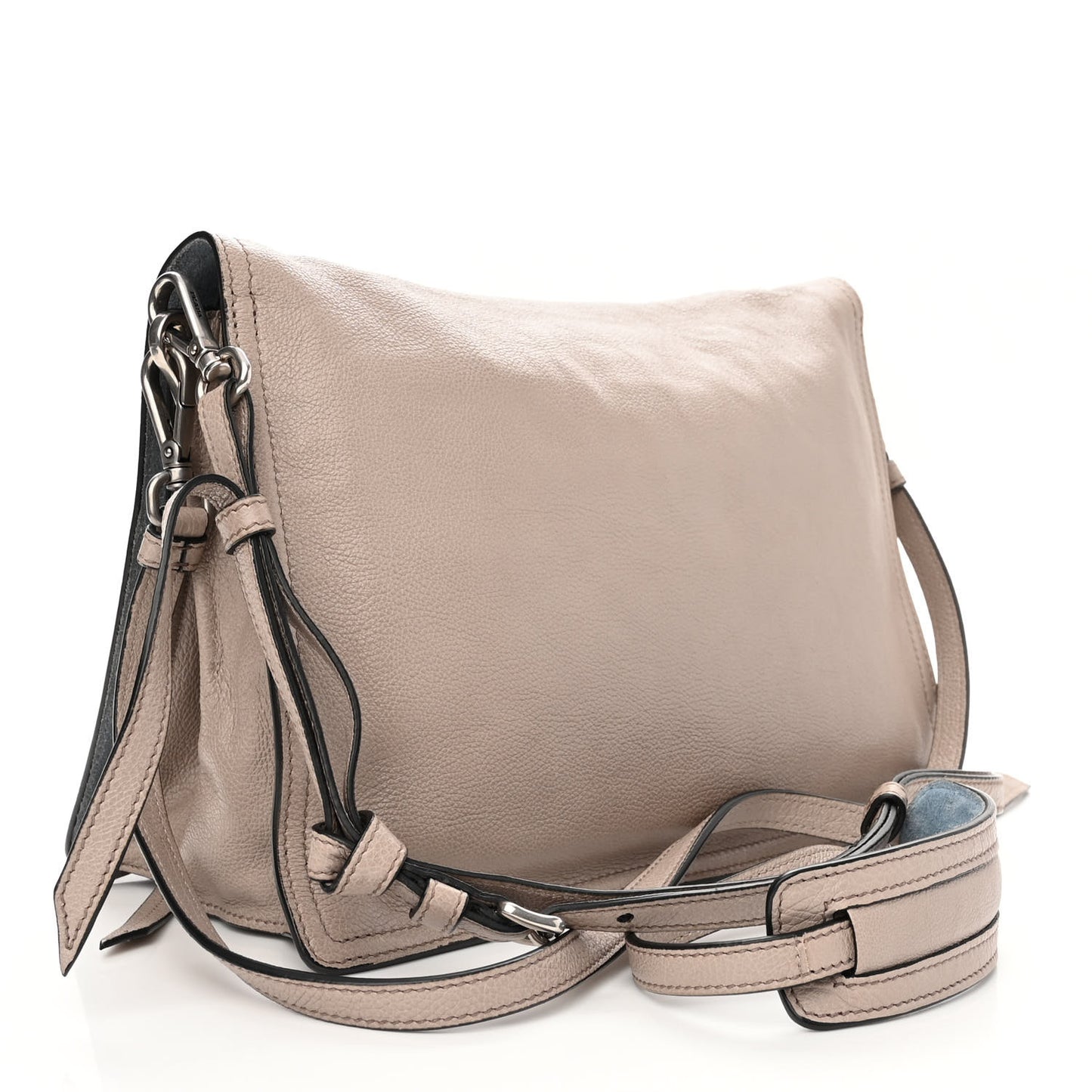 Glace Calf Etiquette Flap Pomice Astrale