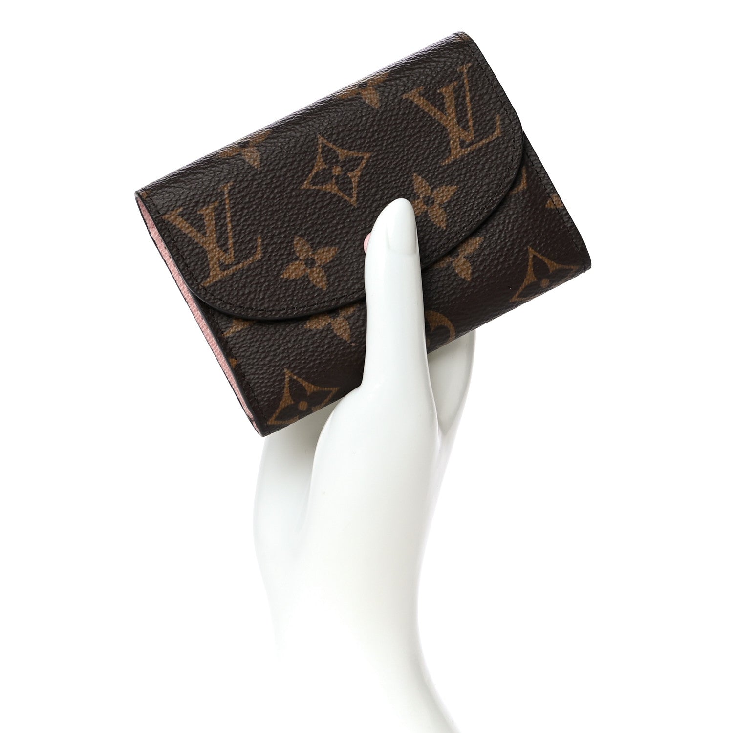 Louis Vuitton Monogram Rosalie Coin Purse Rose Ballerine 2 of 10