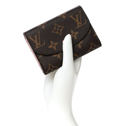 Louis Vuitton Monogram Rosalie Coin Purse Rose Ballerine 2 of 10