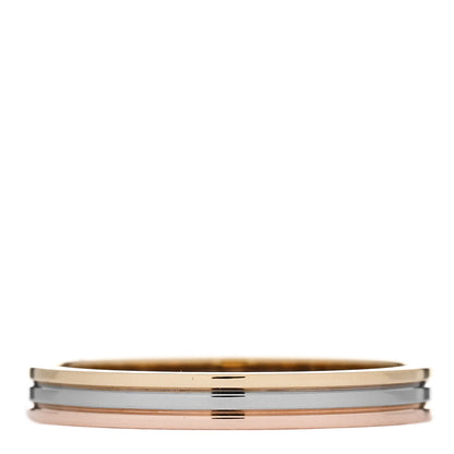 Cartier 18K Pink White Yellow Gold 2.5mm Vendome Louis Cartier Wedding Band Ring 51 5.75 1 of 6