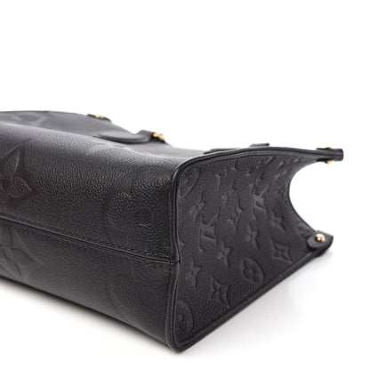 Louis Vuitton Empreinte Monogram Giant Onthego PM Black 9 of 11