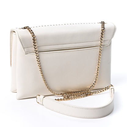 Lanvin Lambskin Studded Mini Sugar Flap Shoulder Bag White 2 of 12
