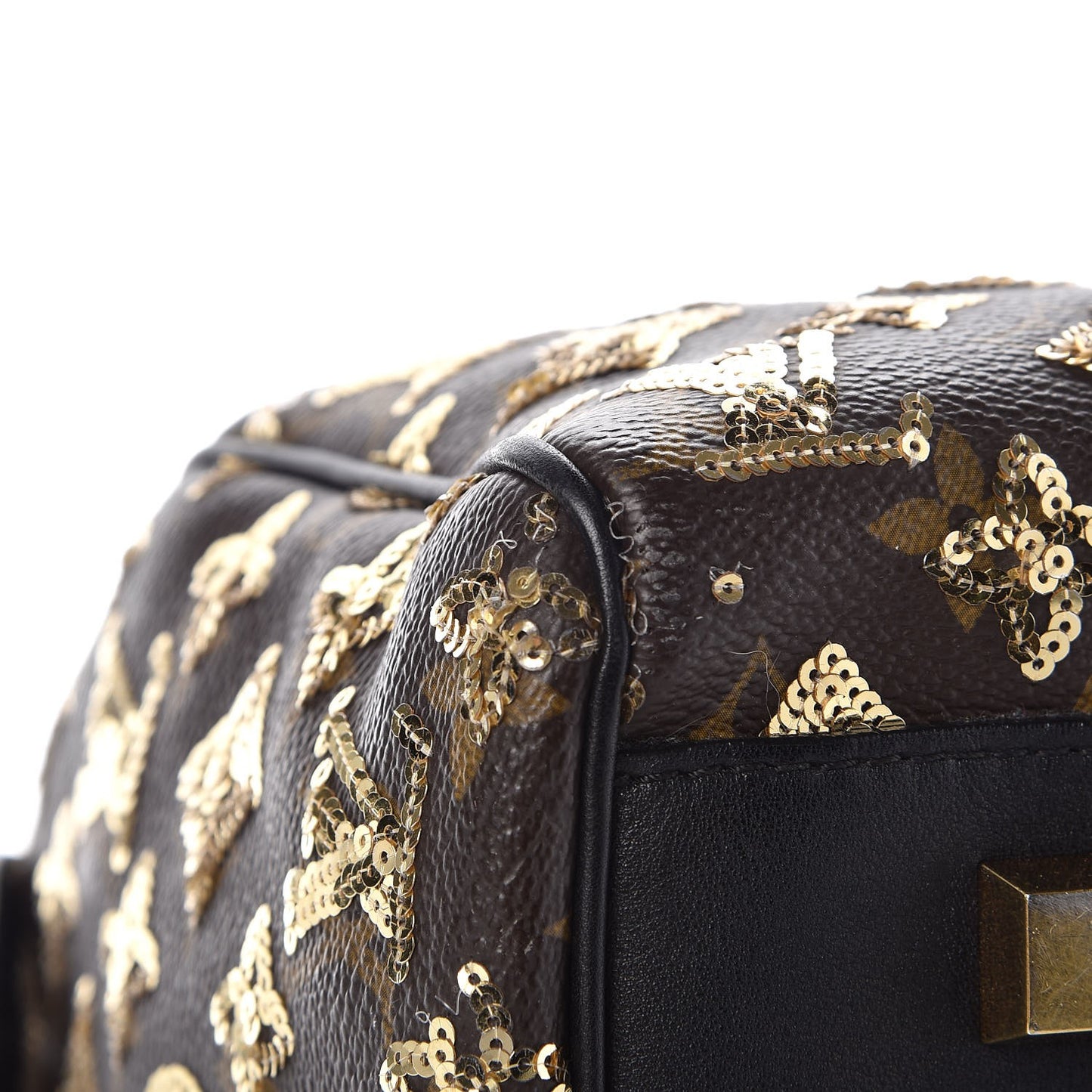Monogram Sequins Eclipse Speedy 28 Gold