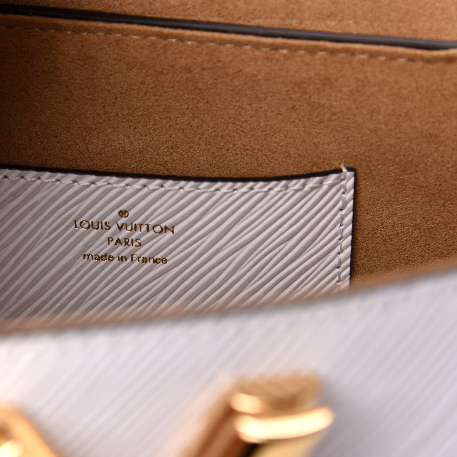 Louis Vuitton Epi Twist Shoulder Bag PM White 7 of 11