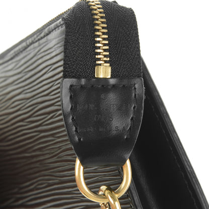Louis Vuitton Epi Pochette Accessories 24 Black 5 of 7