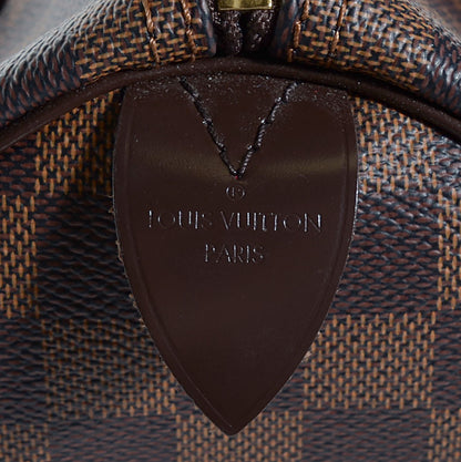 Louis Vuitton Damier Ebene Speedy 30 6 of 8