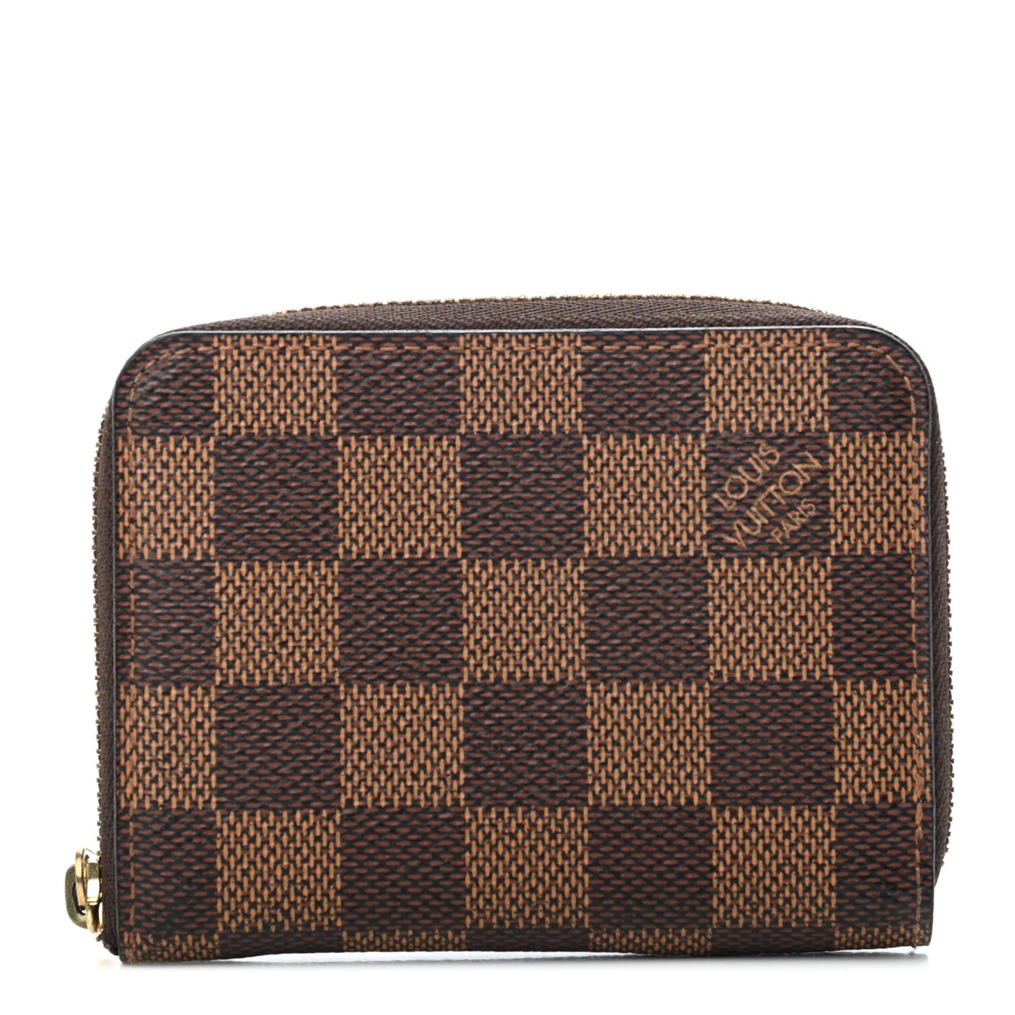 Damier Ebene Zippy Coin Purse