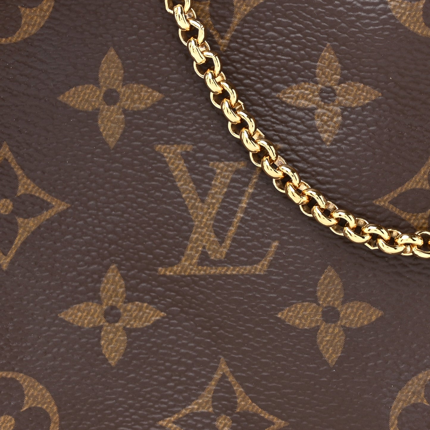 Monogram Pallas Clutch Cherry