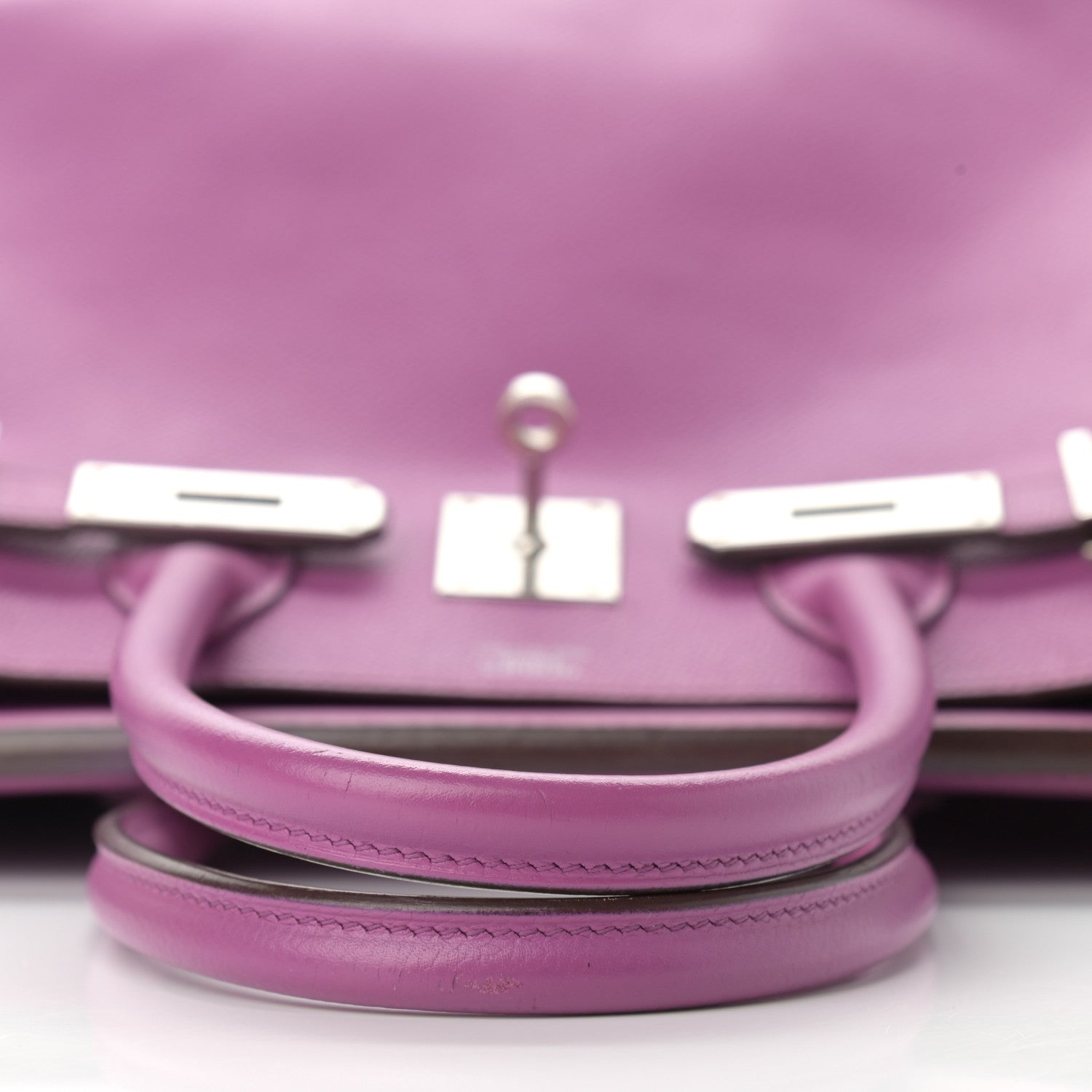 Hermes Epsom Birkin 30 Cyclamen 13 of 39