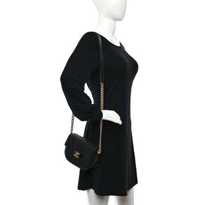Chanel Caviar Quilted Moon Messenger Black 2 of 12