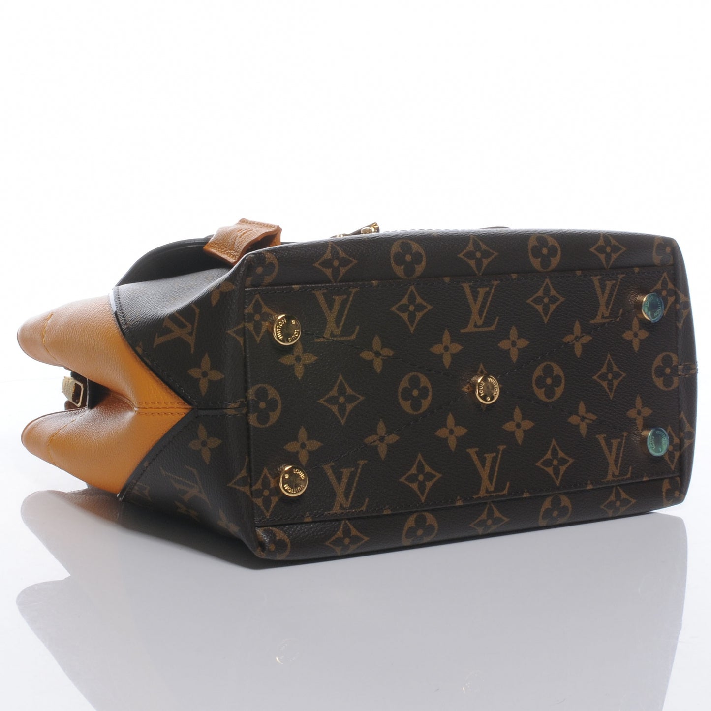 Monogram Ostrich Python Majestueux PM Yellow