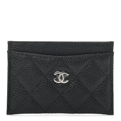 Chanel Caviar Quilted Card Holder Black 1 of 8
