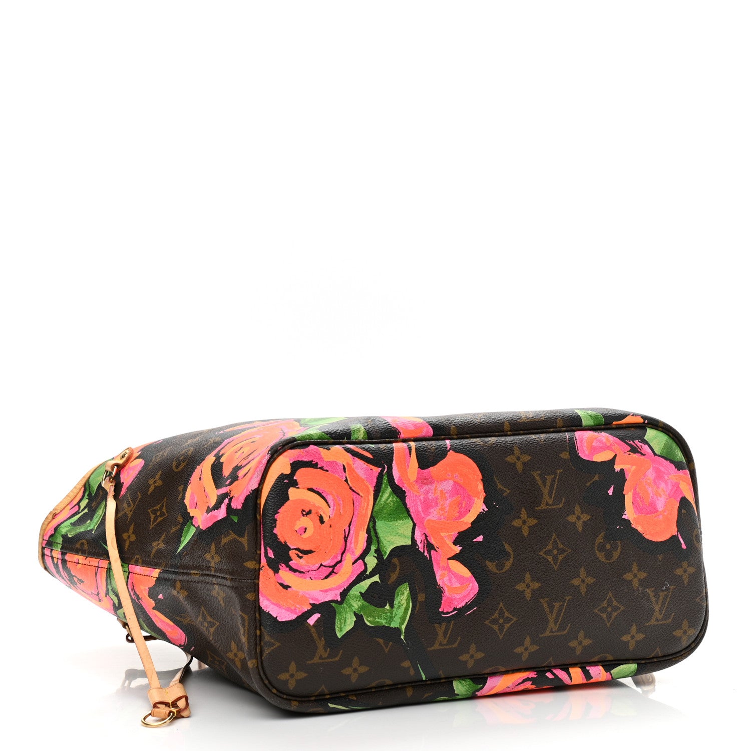 Louis Vuitton Monogram Roses Neverfull MM 4 of 10