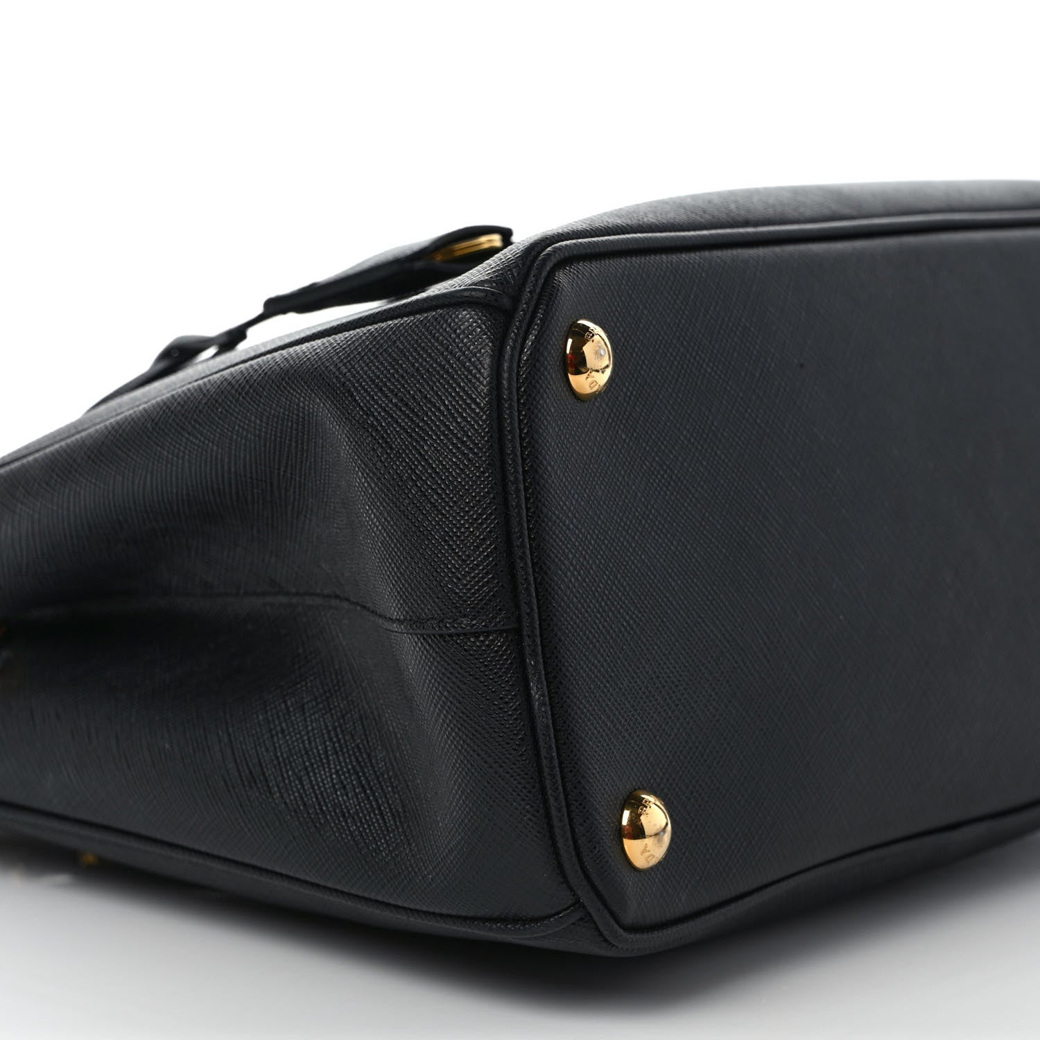 Prada Saffiano Medium Galleria Double Zip Tote Black 7 of 9