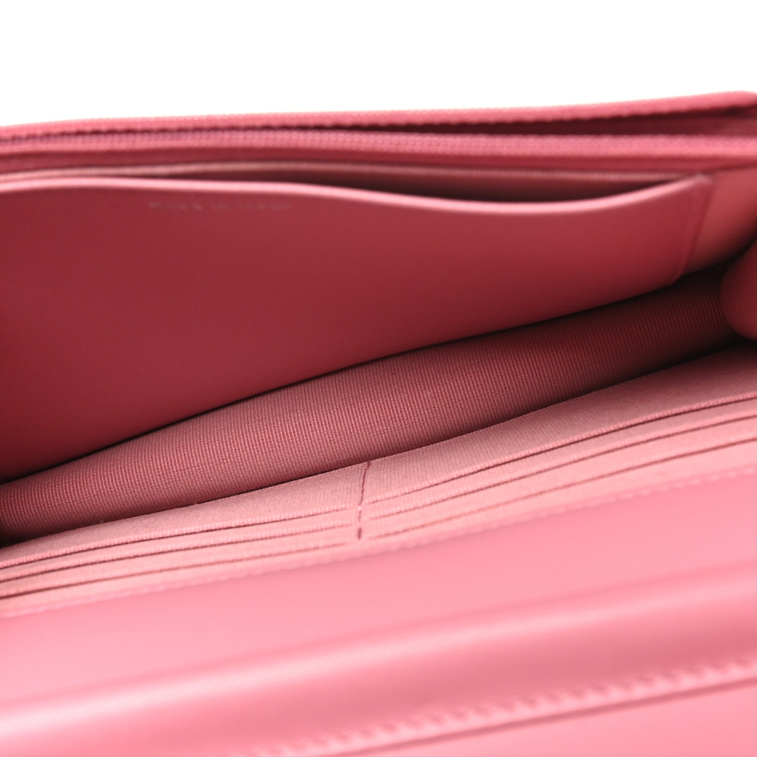 Chanel Lambskin Quilted Crystal Star Wallet On Chain WOC Pink 5 of 11