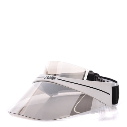 Christian Dior Mirrored DiorClub1 Sun Visor Silver 1 of 8