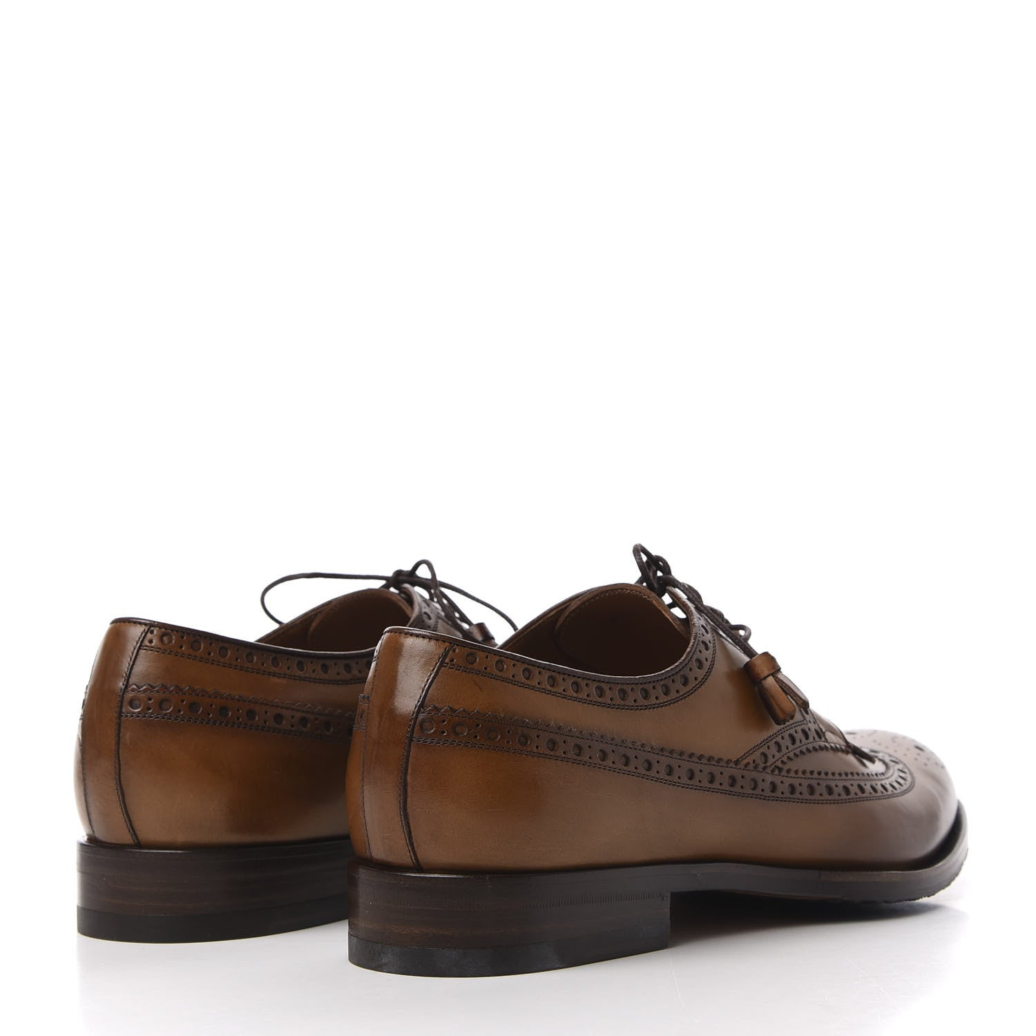 Gucci Calfskin Mens Metis Glamour Tassel Lace-Up Oxfords 9 Cuir 4 of 14