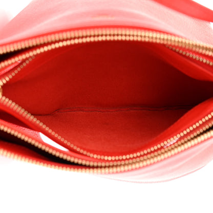 Celine Goatskin Small Trio Crossbody Bag Alizarin 6 of 14