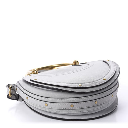 Chloe Calfskin Suede Small Pixie Bag Airy Grey 4 of 10