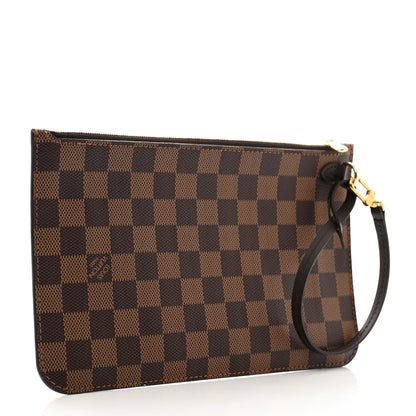 Louis Vuitton Damier Ebene Neverfull MM GM Pochette 3 of 6
