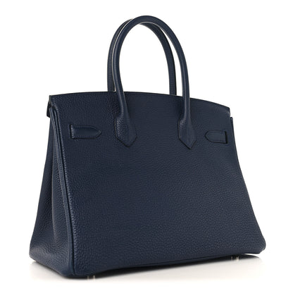 Hermes Togo Birkin 30 Bleu Nuit 3 of 13