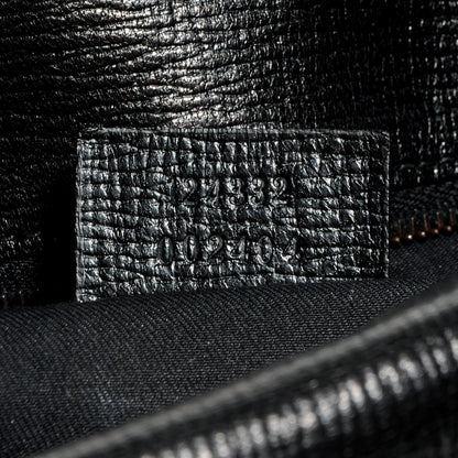 Gucci Leather Horsebit Flap Bag Black 7 of 7