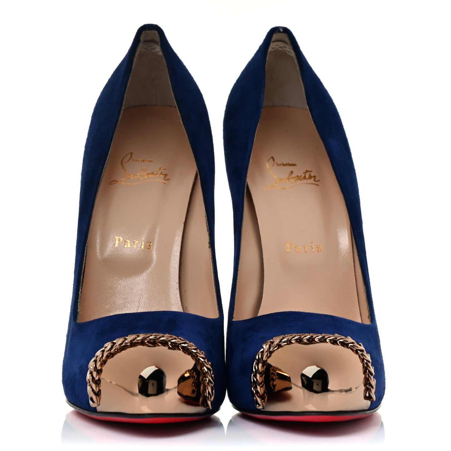 Suede Metalipp 120 Pumps 41.5 Indigo Bronze