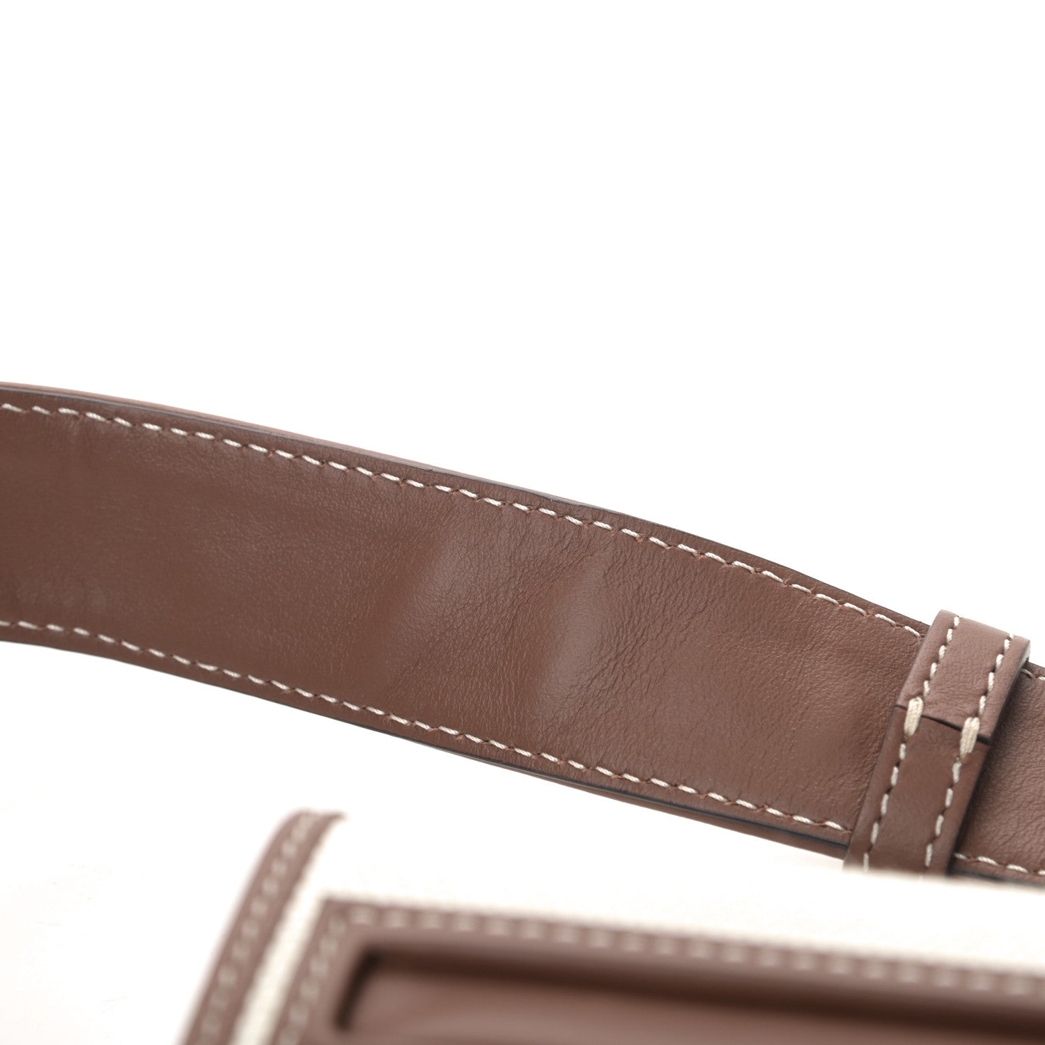 Burberry Canvas Smooth Calfskin Olympia Belt Bag Natural 14 of 14