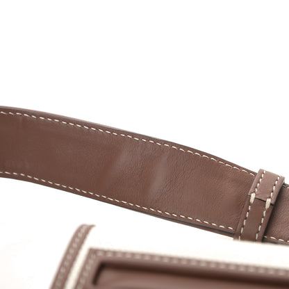 Burberry Canvas Smooth Calfskin Olympia Belt Bag Natural 14 of 14