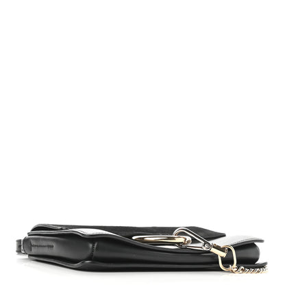 Chloe Suede Calfskin Small Faye Shoulder Bag Black 4 of 9