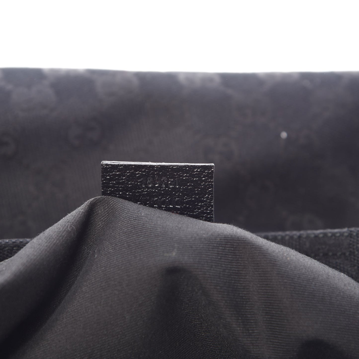 Monogram Web Medium Flat Messenger Bag Black