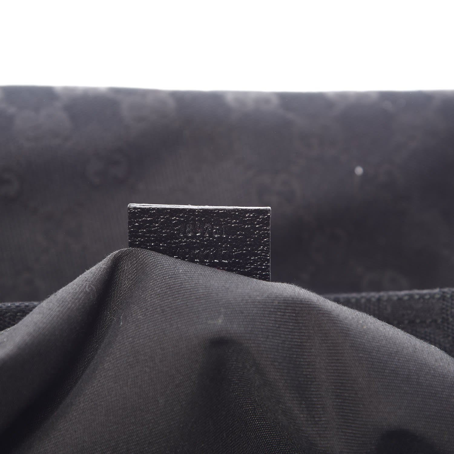 Gucci Monogram Web Medium Flat Messenger Bag Black 7 of 9
