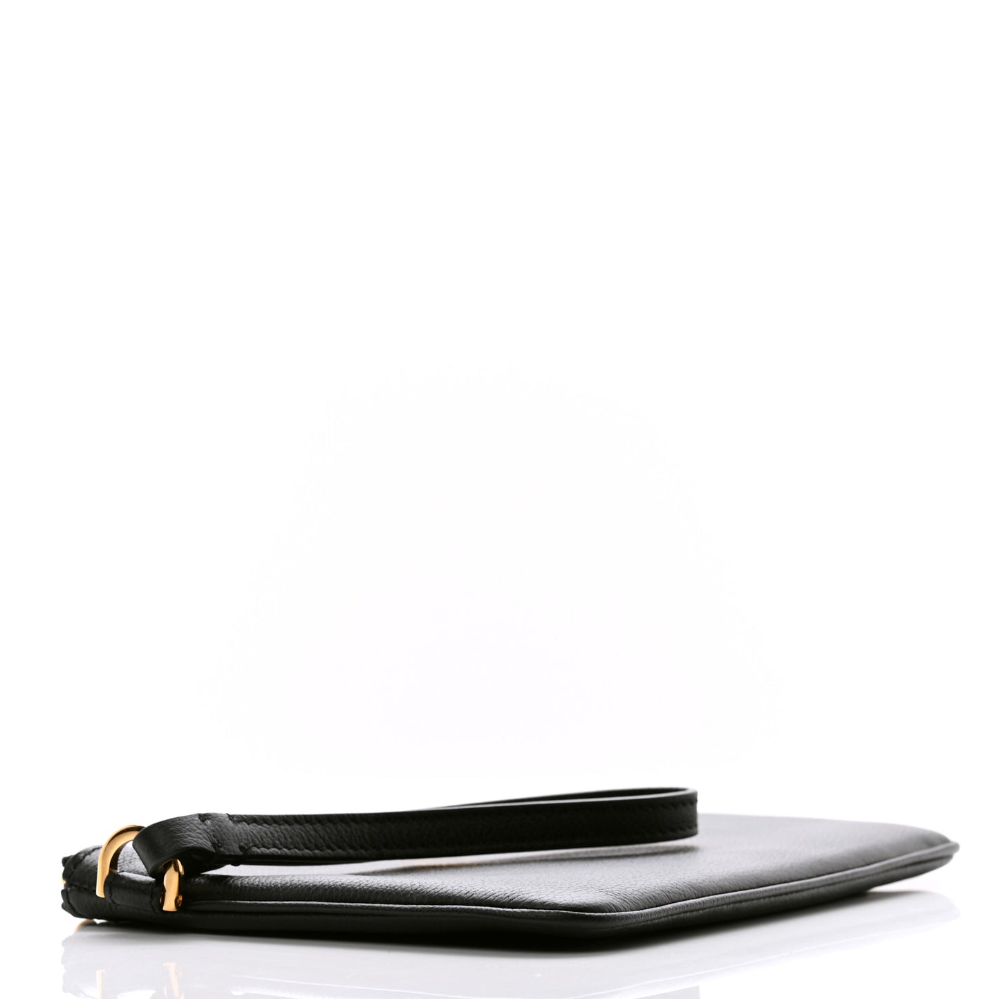 Grained Calfskin La Medusa Pouch Black