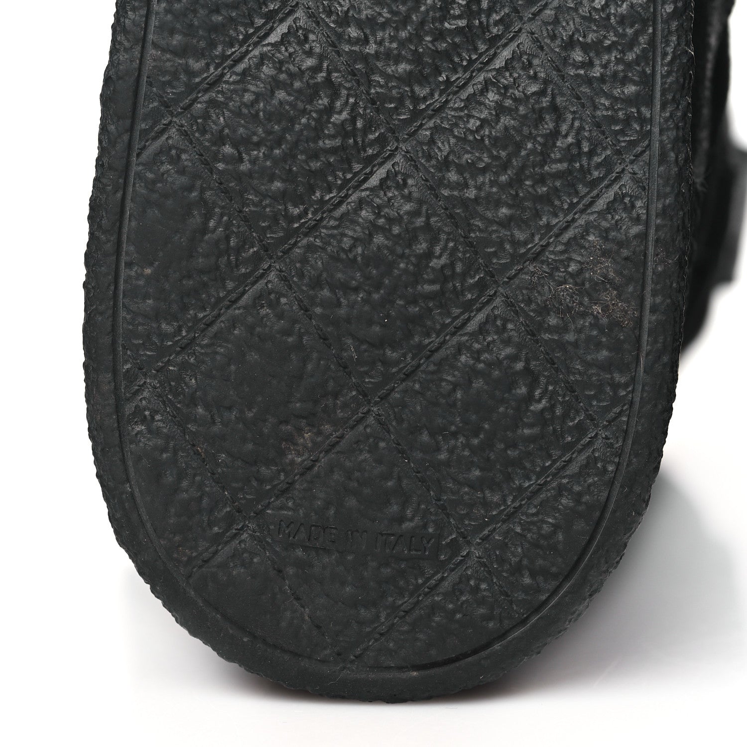 Chanel Suede Quilted High Boots 37.5 Black 6 of 7