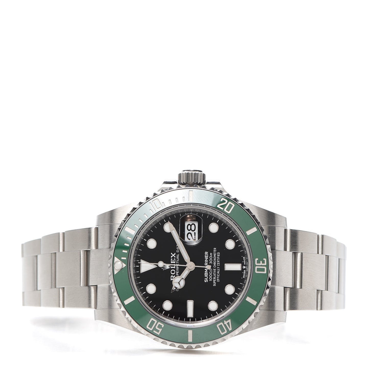 Stainless Steel 41mm Oyster Perpetual Submariner Date Starbucks Watch Black 126610LV