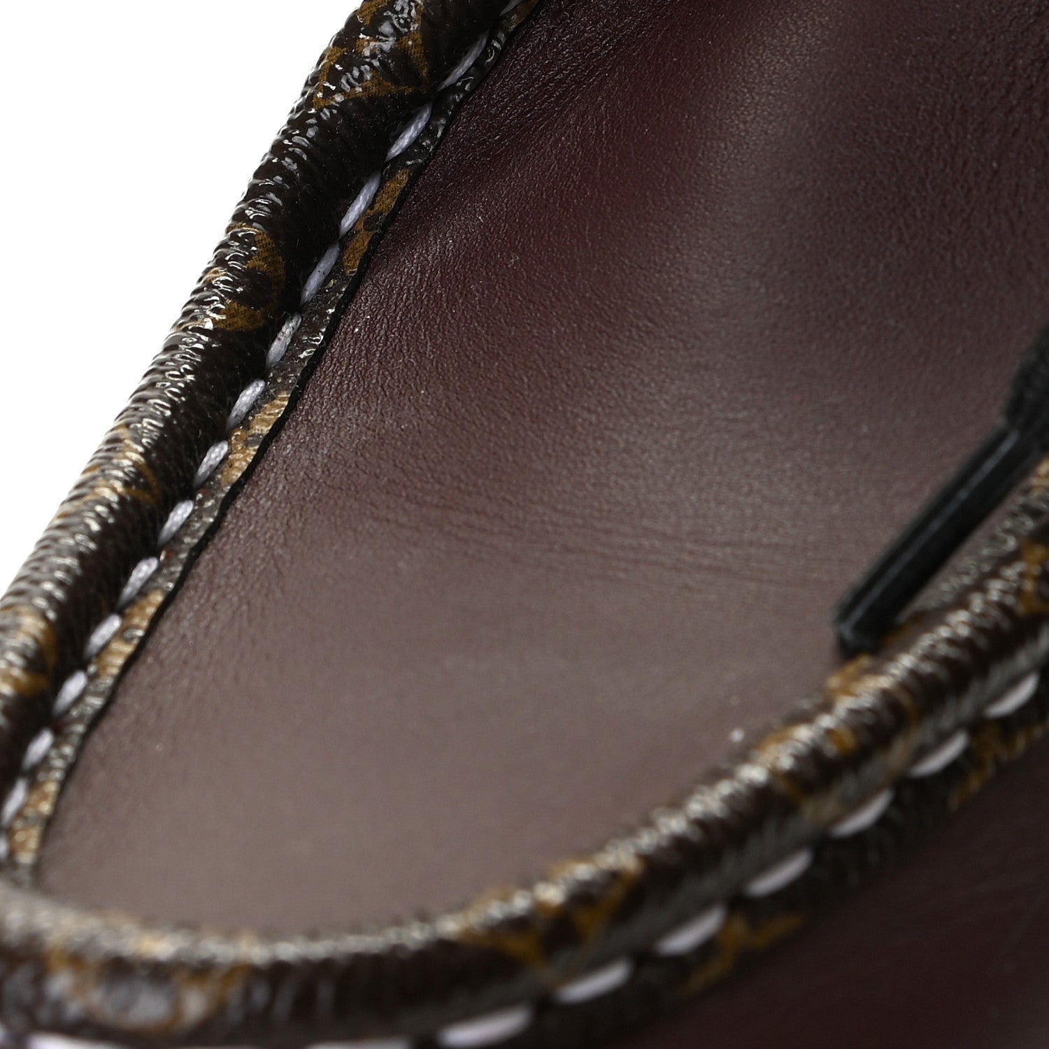 Louis Vuitton Calfskin Monogram Beaubourg Platform Derby Shoes 36 36 Bordeaux 14 of 15