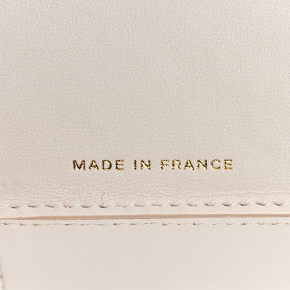 Chanel Lambskin Quilted Book Card Holder on Chain Black 7 of 14