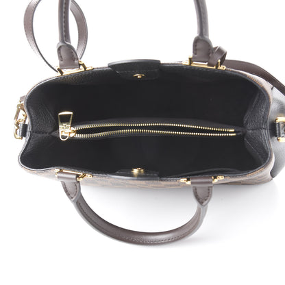 Louis Vuitton Damier Ebene Cuir Taurillon Brittany Black 4 of 8